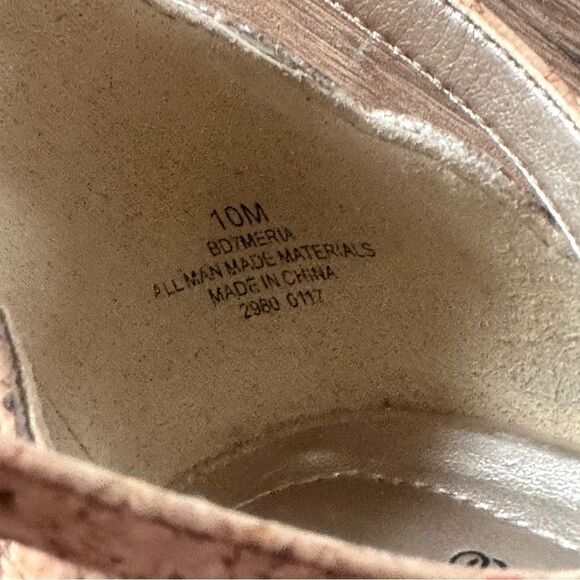 Bandolino Meria Cork High Heels Size 10M - Picture 15 of 15
